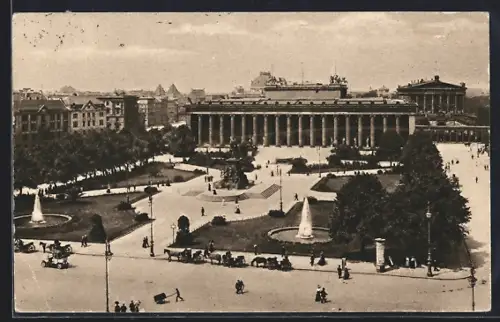 AK Berlin, Lustgarten mit Altem Museum