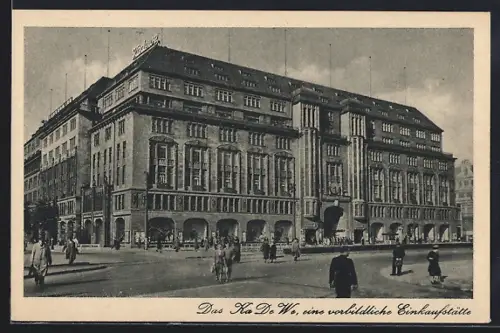 AK Berlin-Schöneberg, Kaufhaus des Westens, KaDeWe