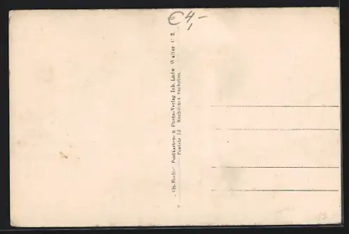 Künstler-AK Alt-Berlin, Ansicht von Berlin um das Jahr 1780