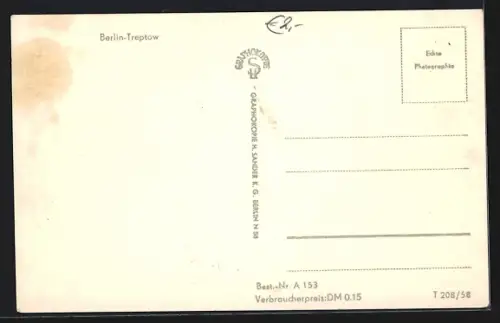 AK Berlin-Treptow, Sowjetisches Ehrenmal
