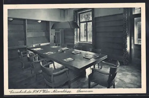 AK Wien-Neuwaldegg, Gauschule der DAF, Leseraum
