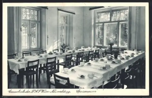 AK Wien-Neuwaldegg, Gauschule der DAF, Speiseraum