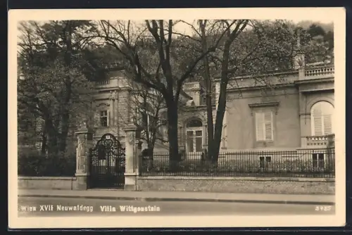 AK Wien-Neuwaldegg, Villa Wittgenstein