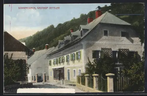 AK Donnersbach, Gasthof Zettler