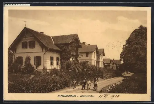 AK Schwanberg, Partie im Villenviertel