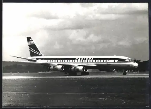 Fotografie Flugzeug Douglas DC-8 der Capitol, Kennung N4904C