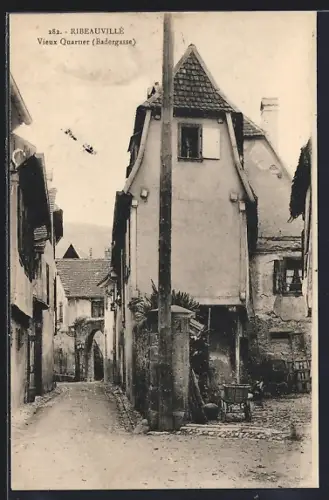 AK Ribeauvillé, Vieux Quartier