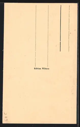 AK Riquewihr, Rue latérale avec boutiques et passants