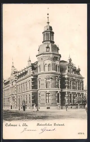 AK Colmar i. Els., Kaiserliches Postamt