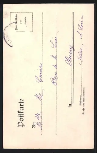 AK Colmar i. Els., Kaiserliches Postamt