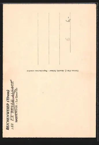 AK Riquewihr, La Grande Rue