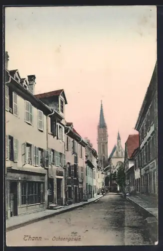 AK Thann, Blick in die Ochsengasse