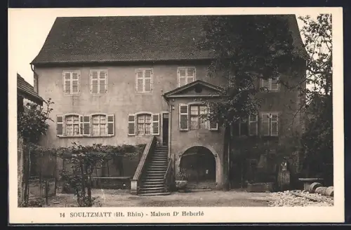 AK Soultzmatt /Ht. Rhin, Maison D`Heberlé