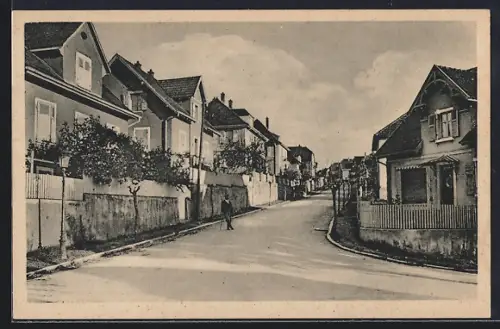 AK Altkirch, Partie in der S.A.-Strasse