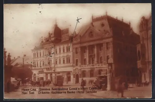AK Novi Sad, Drzavna Hipotekarna Banka i Hotel Sloboda