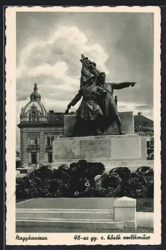 AK Nagykanizsa, 48-as gy. e. hösök emlékmüve
