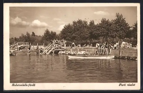 AK Balatonlelle-fürdo, Parti részlet