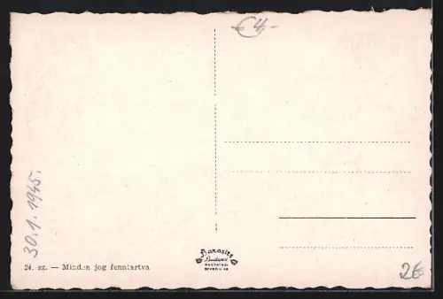 AK Szombathely, Kioszk, Bagolyvar, Látkép