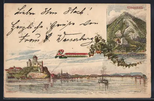 Lithographie Esztergom, Visegrad