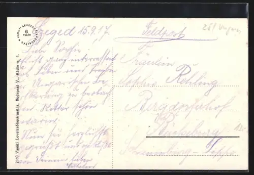 AK Szeged, Tisza Lajos-körút, Strassenbahn