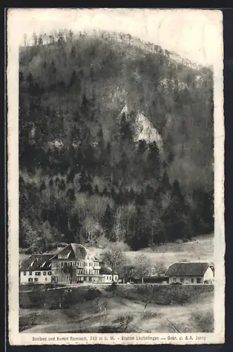 AK Ramsach, Ortsansicht aus der Vogelschau