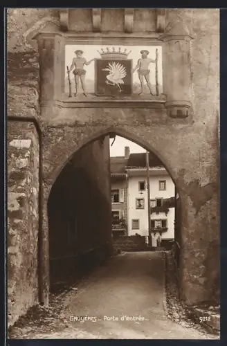 AK Gruyères, Porte d`entrée