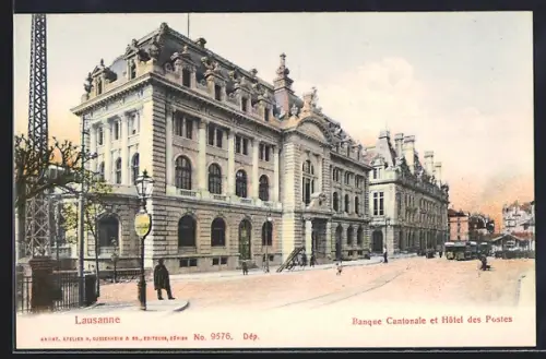 AK Lausanne, Banque Cantonale et Hôtel des Postes