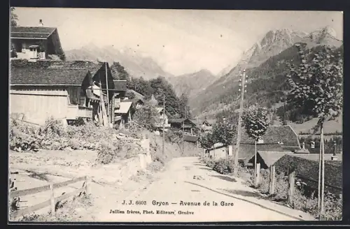 AK Gryon, Avenue de la Gare
