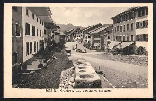 AK Gruyères, Les anciennes mesures