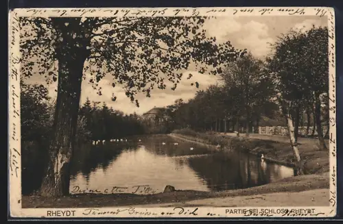 AK Rheydt, Partie bei Schloss Rheydt