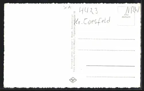 AK Gescher i. Westf., Alte Kirche, Glockengiesserei, Haus Hall