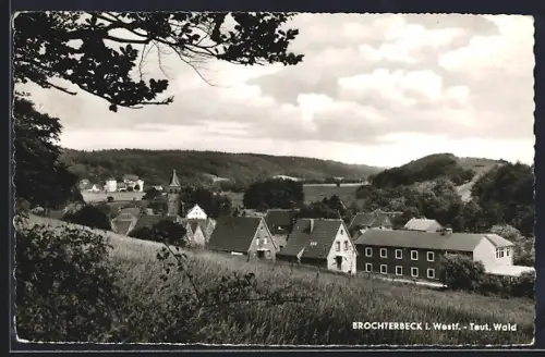 AK Brochterbeck i. Westf., Blick auf den Ort