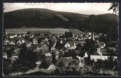 AK Kirchveischede /Sauerland, Blick über den Ort
