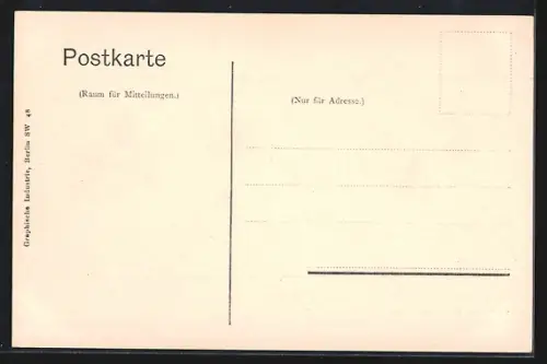 AK München, Propyläen mit Vorplatz
