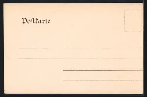 AK München, Stadtansicht mit Brücke und Park