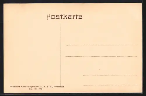 AK Rothenburg o. d. T., Partie in der Klingengasse