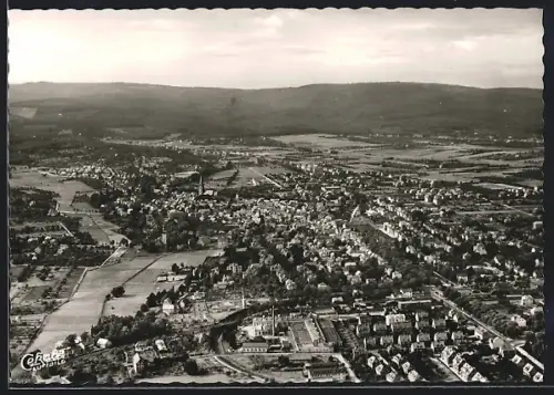 AK Oberursel /Taunus, Ortsansicht vom Flugzeug aus