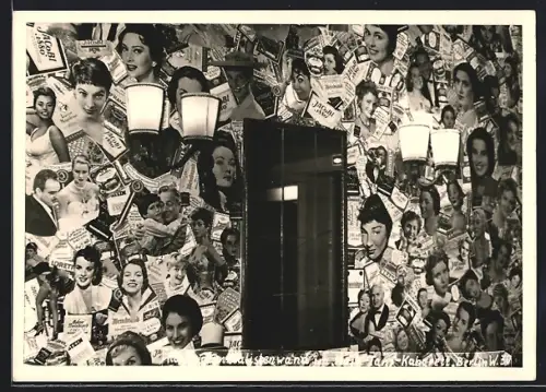 AK Berlin-Schöneberg, Cafe Hajo Tanz-Kabarett, Motzstrasse 1-3, Fotomontage
