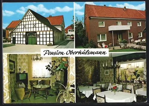 AK Bad Laer, Pension Oberhülsmann in der Kesselstrasse 3