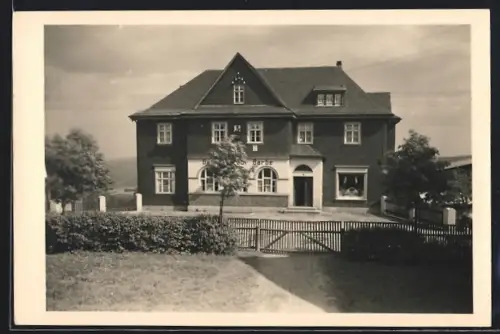 AK Schmiedefeld / Saalfeld, Gasthaus Zur Barbe