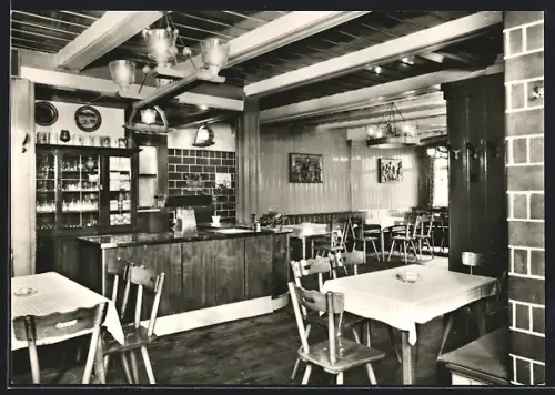 AK Königsee / Paulinzella, Gasthaus Altdeutsche Bauernstube, Inh. Bernd Fröderking