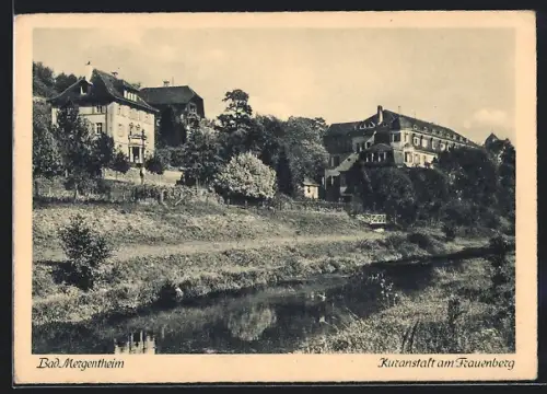 AK Bad Mergentheim, Kuranstalt am Frauenberg
