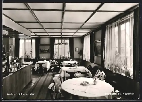 AK Steinhofen bei Hechingen, Rasthaus Goldener Stern an der Bundesstrasse 27, Bes. Frau M. Grosshans