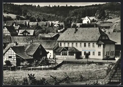 AK Erlau /Thür. Wald, Gasthaus zur grünen Erle