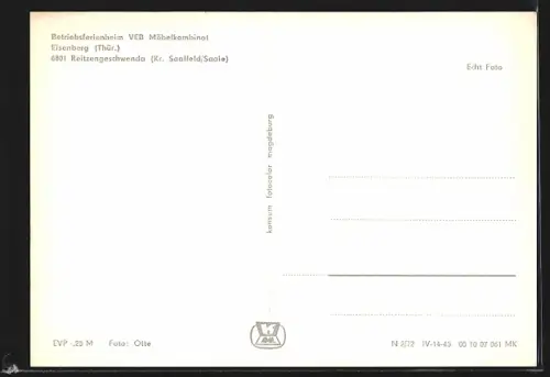 AK Reitzengeschwenda /Saalfeld, Kirche, Fachwerkhaus, Hohenwarte-Saaletalsperre