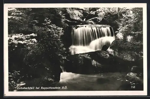 AK Rappottenstein /N. Ö., Der Lohnbachfall