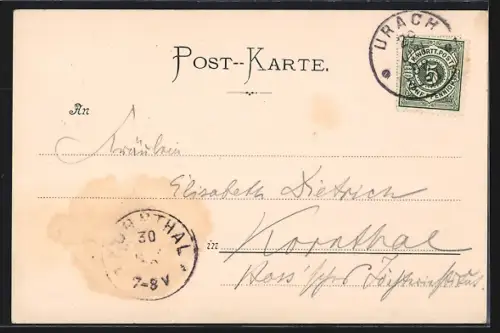 AK Urach, Der Wasserfall