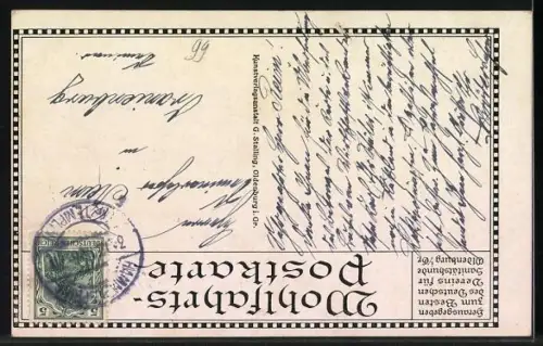 Künstler-AK Kaiser Franz Josef I. von Österreich mit Kaiser Wilhelm II. in Uniform mit Orden, Zweibund