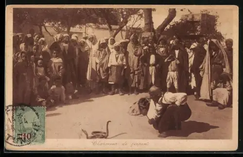 AK Charmeur de serpents, Schlangenbeschwörer mit Kobra