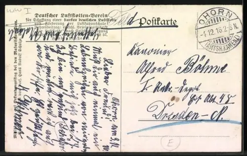 Künstler-AK Hans Rudolf Schulze: deutsche Flugzeuge nach einem Angriff